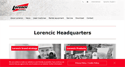 Desktop Screenshot of en.lorencic.com