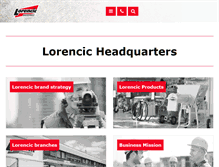 Tablet Screenshot of en.lorencic.com