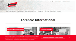 Desktop Screenshot of lorencic.com