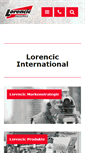 Mobile Screenshot of lorencic.com
