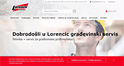 Desktop Screenshot of lorencic.rs